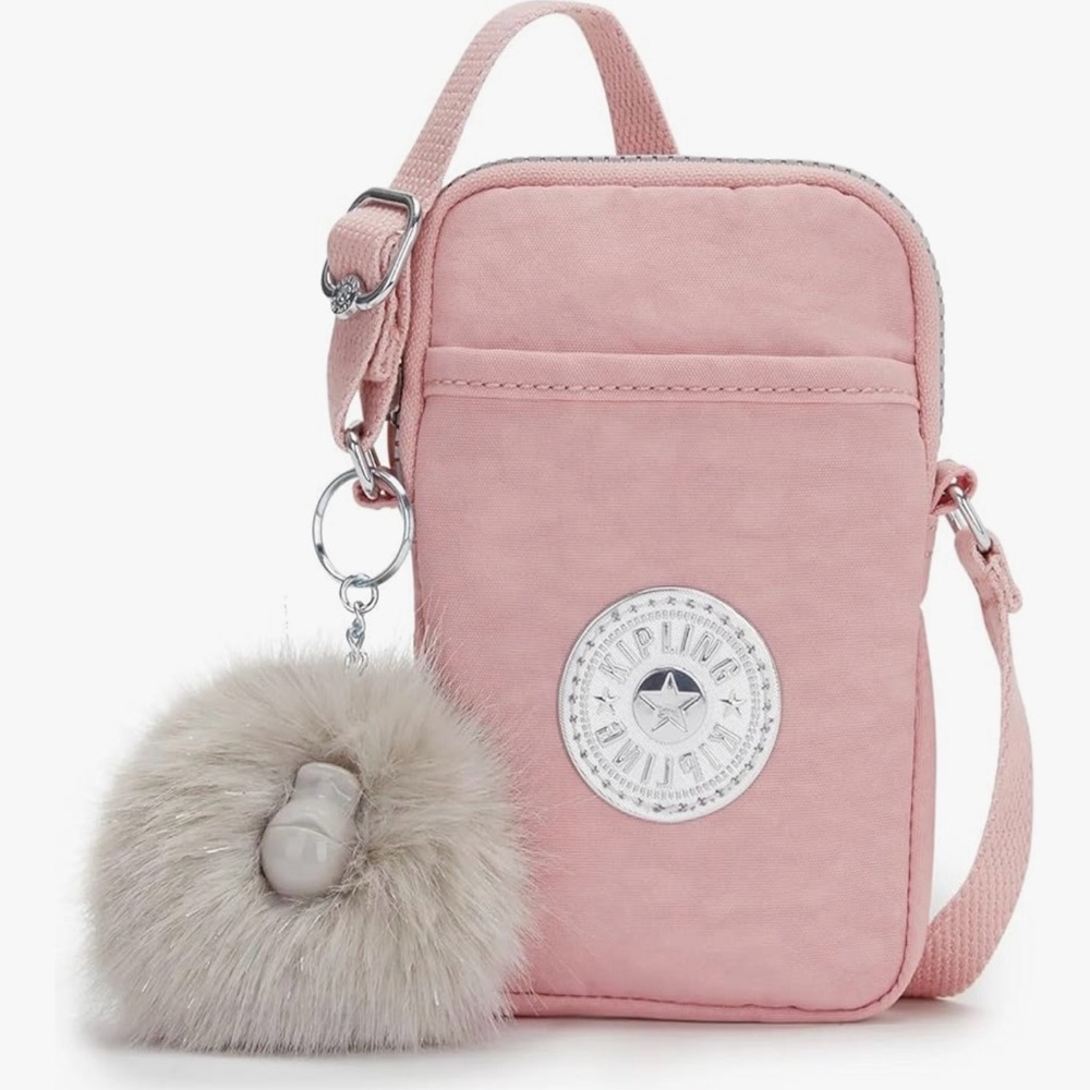 Kipling Tally Crossbody Phone Bag in Bridal Rose